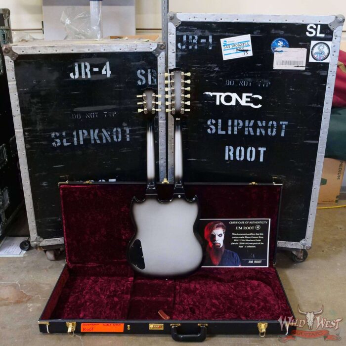 Jim Root Collection Gibson Custom Shop EDS-1275 Silverburst - Image 7
