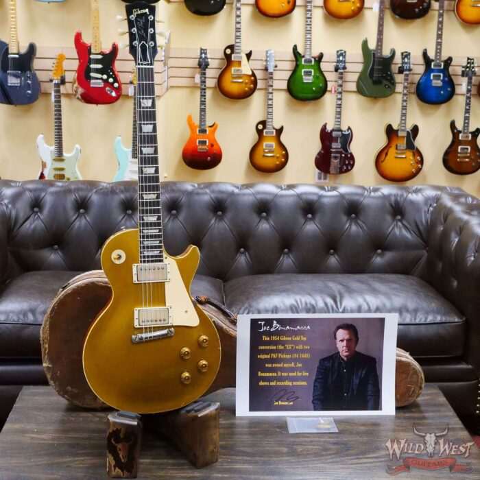 1954 Gibson Gold Top Les Paul Conversion “the EX” with 2 Original PAF Pickups owned by Joe Bonamassa - Image 7