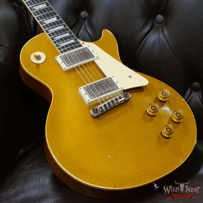 1954 Gibson Gold Top Les Paul Conversion “the EX” with 2 Original PAF Pickups owned by Joe Bonamassa - Image 9