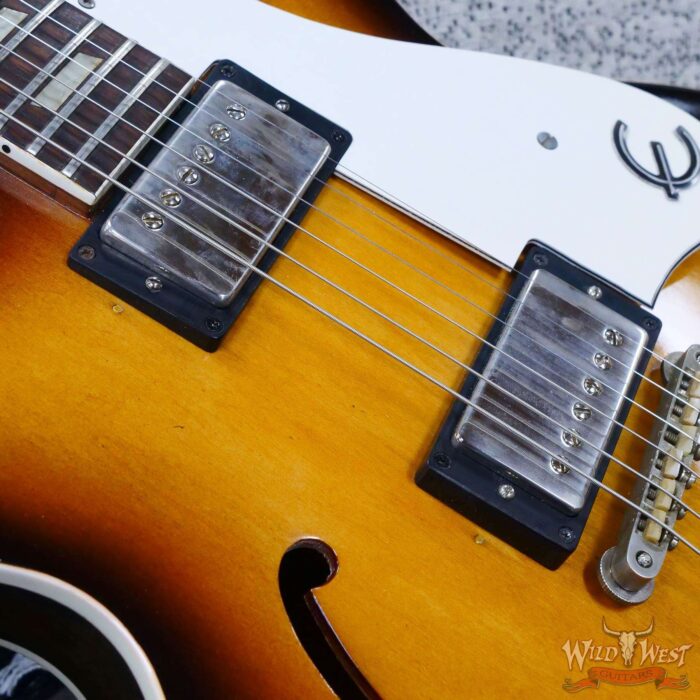 1962 Epiphone Casino E240TD with Double Humbucker in Sunburst - Image 9