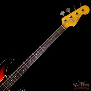 1966 Fender P-Bass Precision Bass Sunburst with Original Hardshell Case 8.70 LBS - Image 4