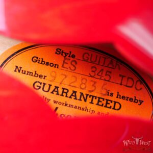 1968 Gibson ES-345 TDC Stereo Bigsby Cherry Red Owned by Joe Bonamassa - Image 10