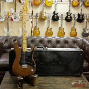 1979 Fender USA Stratocaster Hardtail Maple Neck Fat Head Mocha Brown - Image 9