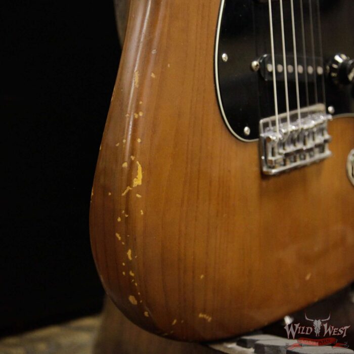 1979 Fender USA Stratocaster Hardtail Maple Neck Fat Head Mocha Brown - Image 15