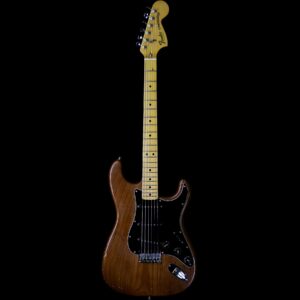 1979 Fender USA Stratocaster Hardtail Maple Neck Fat Head Mocha Brown - Image 3