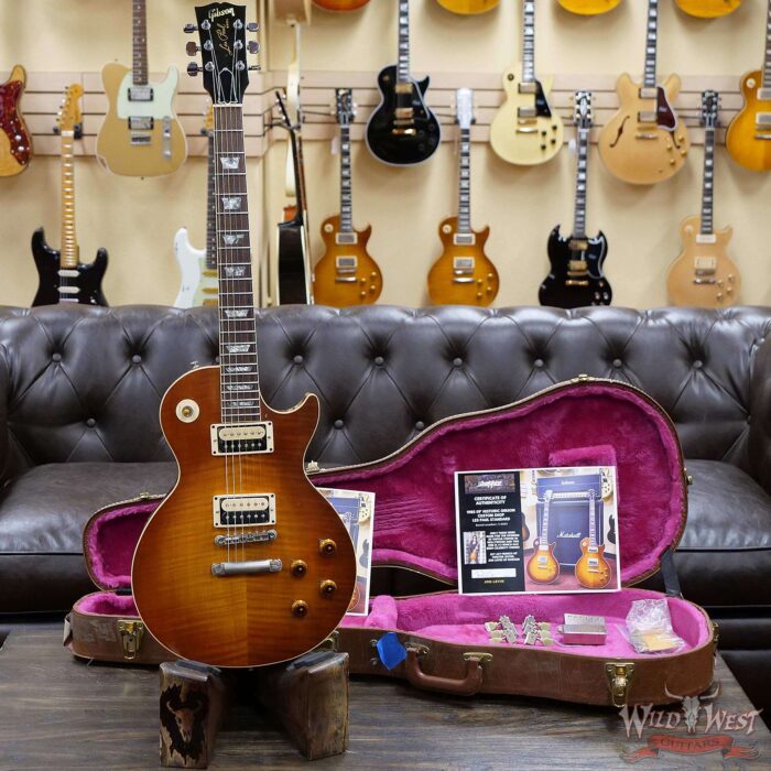 1985 Gibson Pre-Historic ‘59 Les Paul Reissue R9 Owned by Jon Levin of Dokken - Image 11