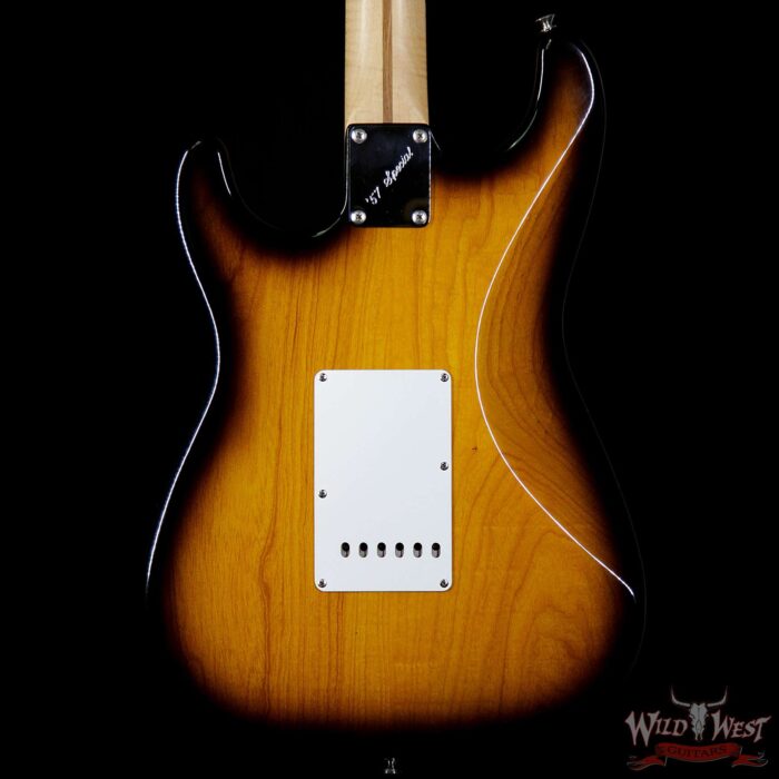 1993 Fender Custom Shop Custom ‘57 Stratocaster Special NOS Flame Maple Neck & Top 2 Tone Sunburst - Image 7