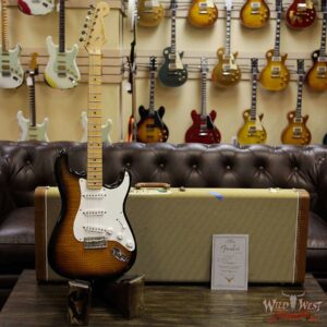 1993 Fender Custom Shop Custom ‘57 Stratocaster Special NOS Flame Maple Neck & Top 2 Tone Sunburst - Image 12