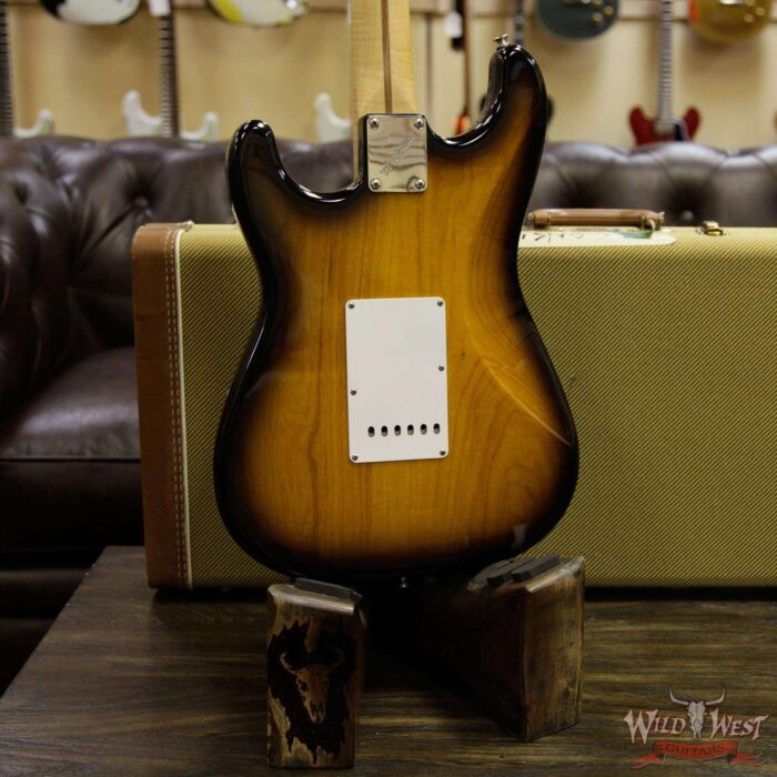 1993 Fender Custom Shop Custom ‘57 Stratocaster Special NOS Flame Maple Neck & Top 2 Tone Sunburst - Image 15