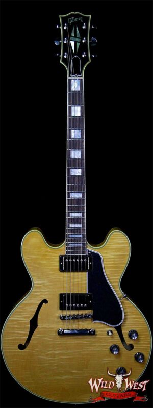 Gibson ES-355 Figured 2019 Dark Rosewood Fingerboard Vintage Natural