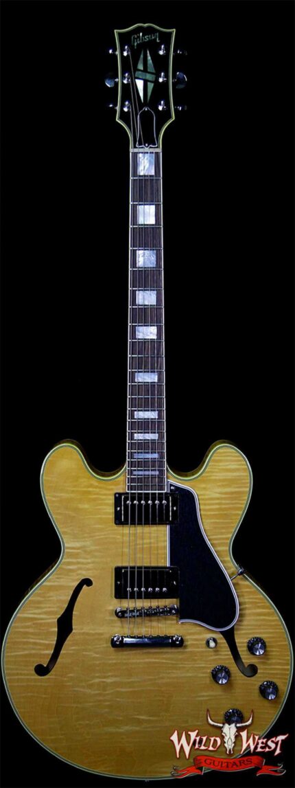 Gibson ES-355 Figured 2019 Dark Rosewood Fingerboard Vintage Natural