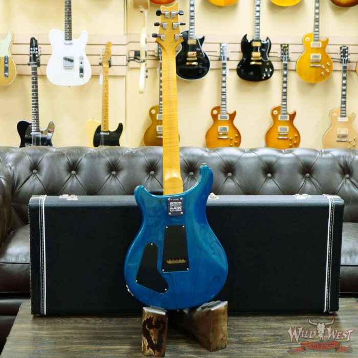 2001 PRS Swamp Ash Special Flame Maple Neck with McCarty pickups Turquoise - Image 9