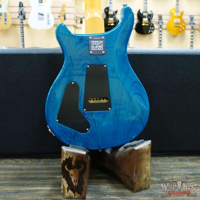 2001 PRS Swamp Ash Special Flame Maple Neck with McCarty pickups Turquoise - Image 11
