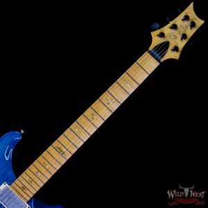 2001 PRS Swamp Ash Special Flame Maple Neck with McCarty pickups Turquoise - Image 4