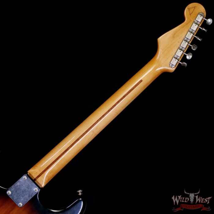 2004 Fender Custom Shop Yuriy Shishkov Masterbuilt 50th Anniversary 1954 Stratocaster Closet Classic 2 Tone Sunburst 7.20 lbs - Image 5
