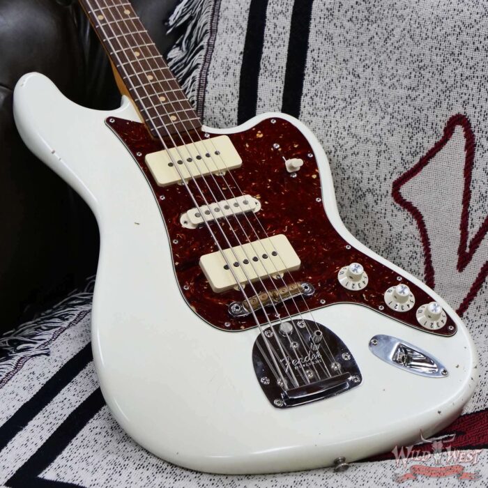2006 Fender Custom Shop Masterbuilt Bass VI Built Refinished Modified by Chris Fleming 8.85 lbs - Image 8
