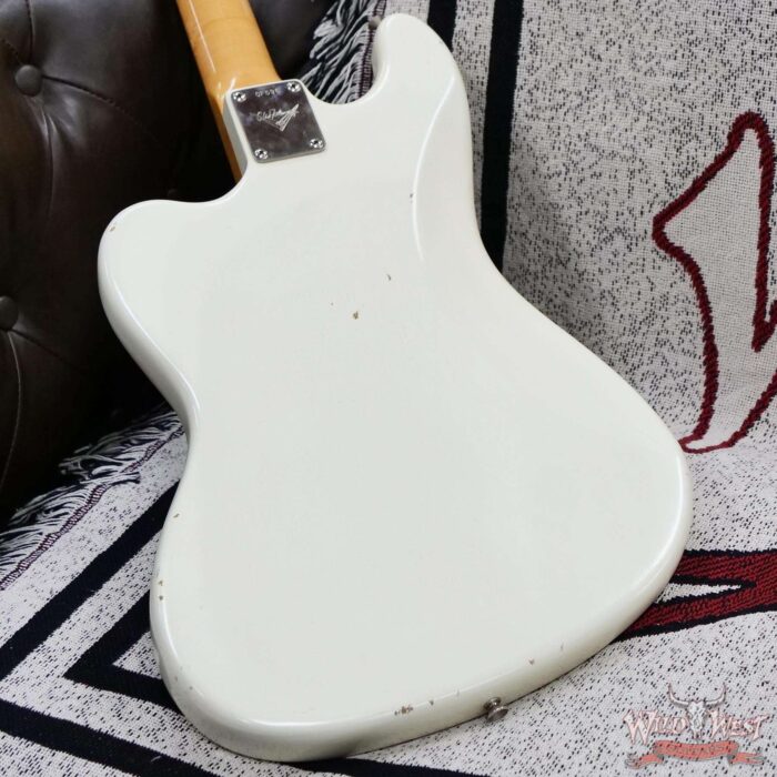 2006 Fender Custom Shop Masterbuilt Bass VI Built Refinished Modified by Chris Fleming 8.85 lbs - Image 11
