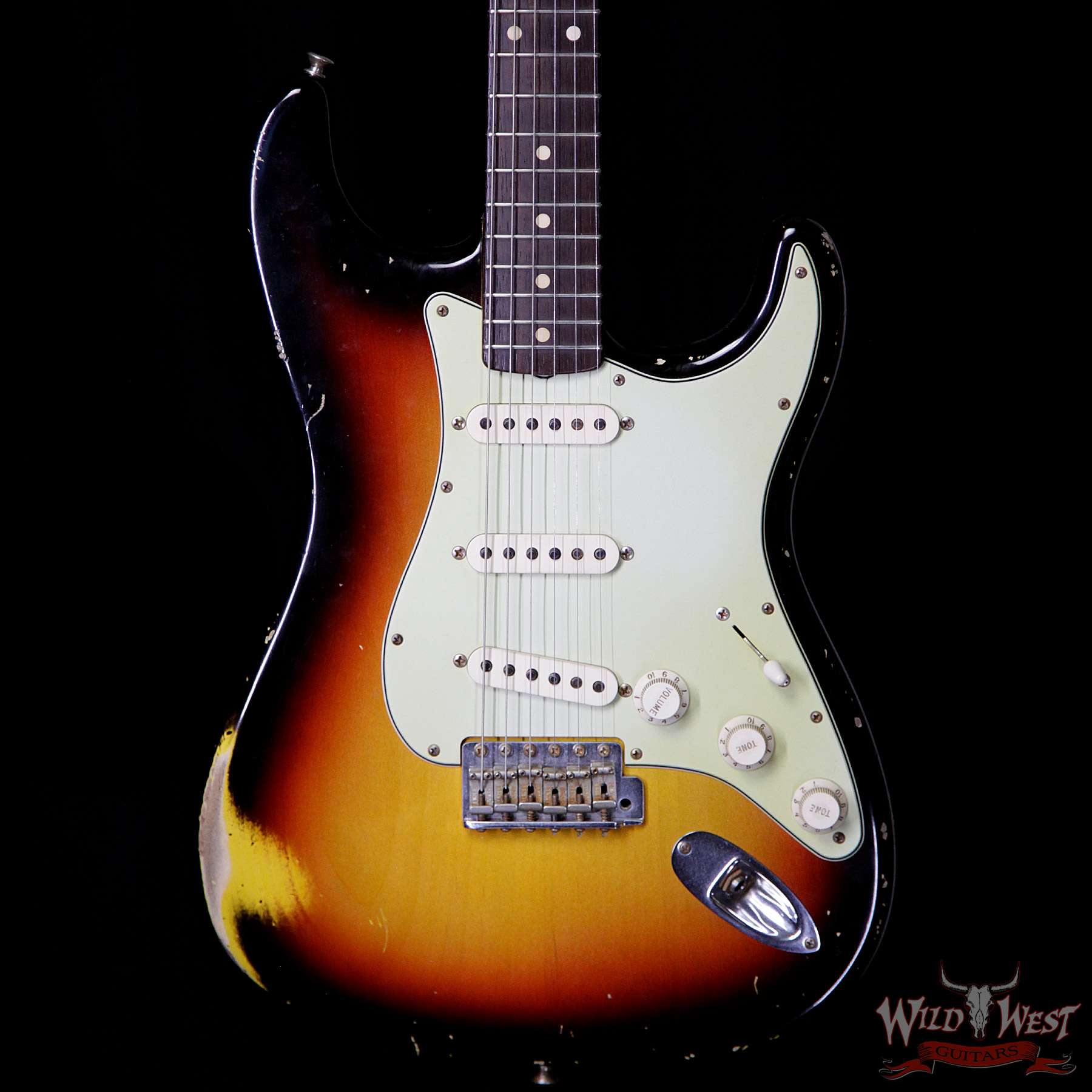 2006-fendercs-mbjc-1960stratrelic-3ts-jc558-bf__wwg.jpg 2006 Fender Custom Shop John Cruz Masterbuilt 1960 Stratocaster Relic 3 Tone Sunburst - Image 3