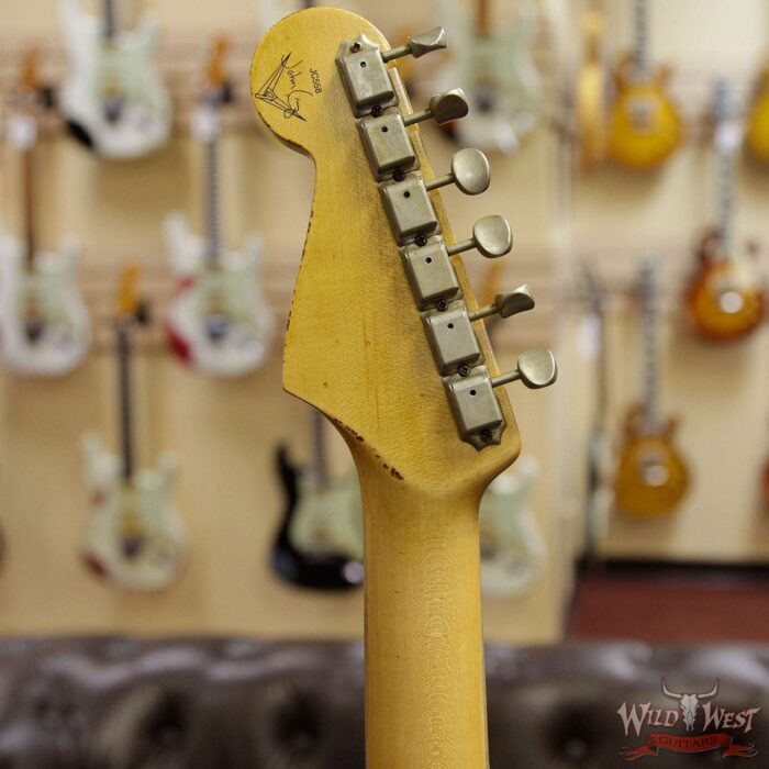 2006 Fender Custom Shop John Cruz Masterbuilt 1960 Stratocaster Relic 3 Tone Sunburst - Image 9