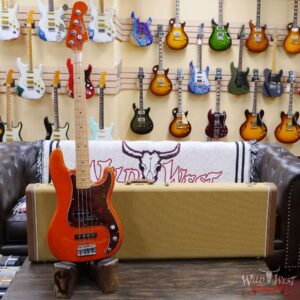 2007 Fender Custom Shop Dennis Galuszka Masterbuilt 1962 P-Bass Precision Bass P/J Pickups Capri Orange - Image 5