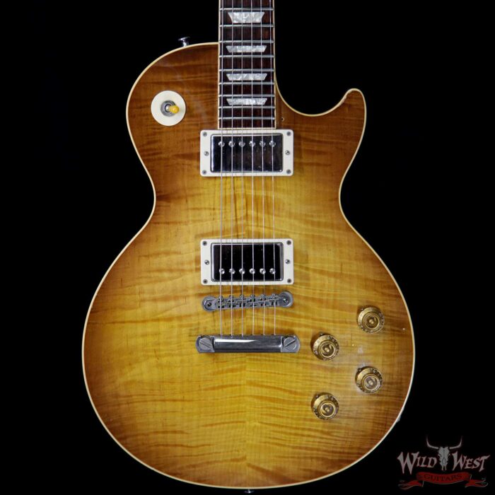 2008 Gibson Custom Shop R8 1958 Reissue Les Paul Standard Lemon Burst - Image 3
