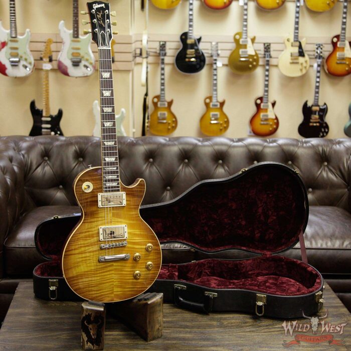 2008 Gibson Custom Shop R8 1958 Reissue Les Paul Standard Lemon Burst - Image 11