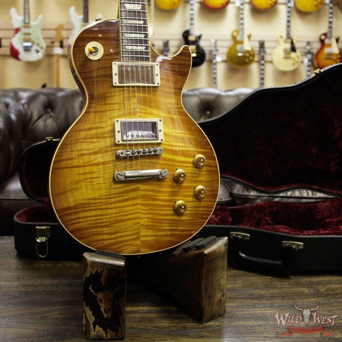 2008 Gibson Custom Shop R8 1958 Reissue Les Paul Standard Lemon Burst - Image 12