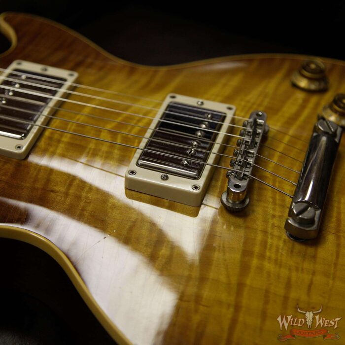 2008 Gibson Custom Shop R8 1958 Reissue Les Paul Standard Lemon Burst - Image 13