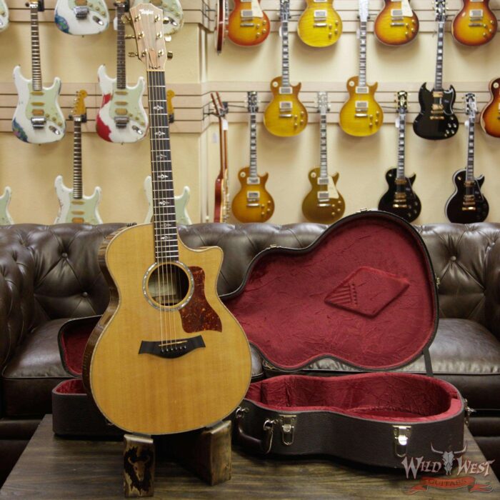 2008 Taylor 814CE Electric-Acoustic Guitar Ebony Fingerboard - Image 5