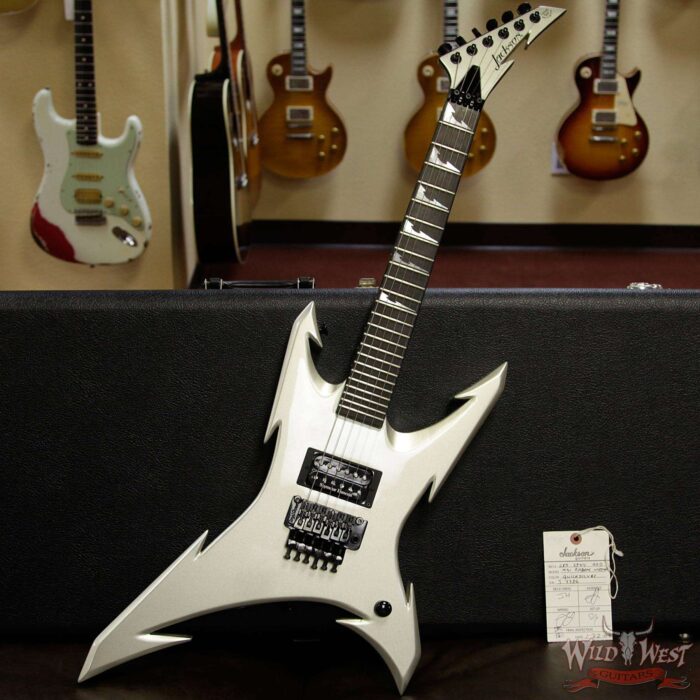 2009 NAMM Limited Jackson Custom Shop Pablo Santana Masterbuilt 3/4 Size Mini Extreme Warrior Floyd Rose Quicksilver - Image 8