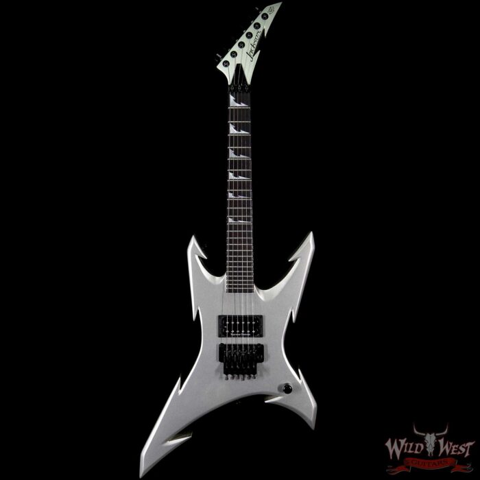 2009 NAMM Limited Jackson Custom Shop Pablo Santana Masterbuilt 3/4 Size Mini Extreme Warrior Floyd Rose Quicksilver - Image 3