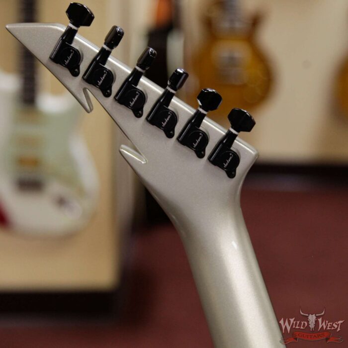 2009 NAMM Limited Jackson Custom Shop Pablo Santana Masterbuilt 3/4 Size Mini Extreme Warrior Floyd Rose Quicksilver - Image 7