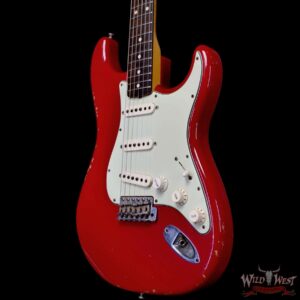 2011 Fender Custom Shop 1962 Stratocaster Relic Dakota Red 7.50 lbs - Image 2