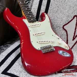 2011 Fender Custom Shop 1962 Stratocaster Relic Dakota Red 7.50 lbs - Image 8