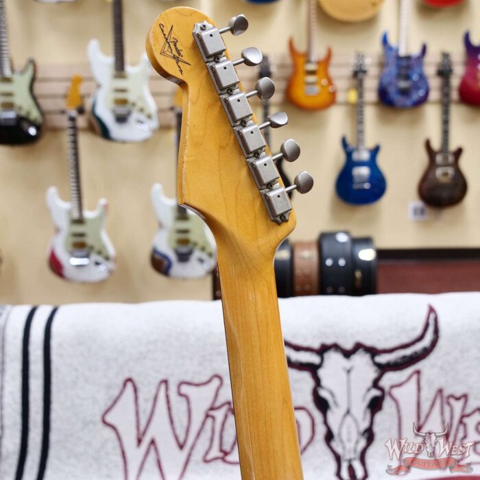 2011 Fender Custom Shop 1962 Stratocaster Relic Dakota Red 7.50 lbs - Image 12