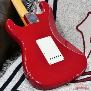 2011 Fender Custom Shop 1962 Stratocaster Relic Dakota Red 7.50 lbs - Image 13