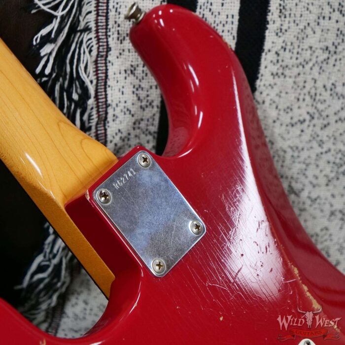 2011 Fender Custom Shop 1962 Stratocaster Relic Dakota Red 7.50 lbs - Image 14