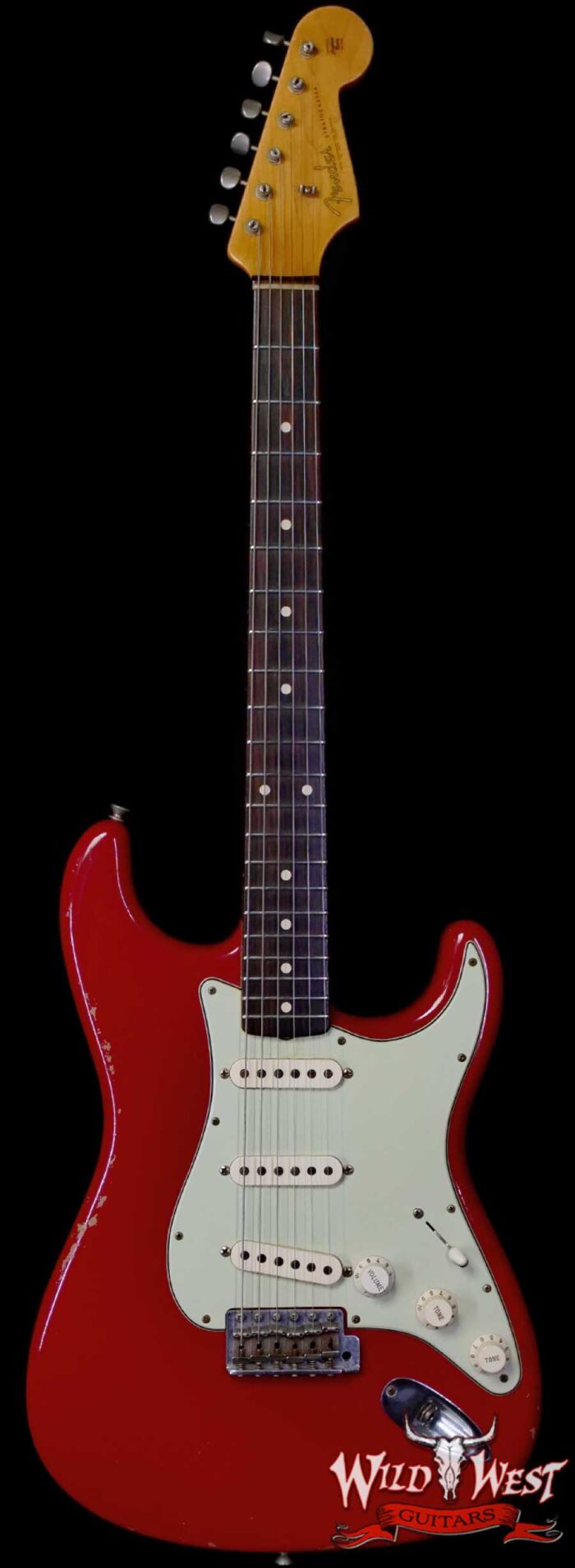 2011 Fender Custom Shop 1962 Stratocaster Relic Dakota Red 7.50 lbs - Image 1