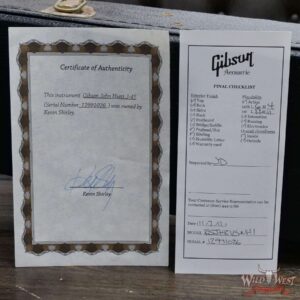 2011 Gibson Custom Shop Legacy John Hiatt J-45 Acoustic-Electric Guitar Owned and Played by Kevin Shirley - Image 11