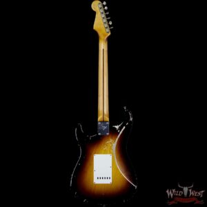 2014 Fender Custom Shop John Cruz Masterbuilt 1957 Stratocaster Relic Ash Body Maple Neck 2 Tone Sunburst - Image 5