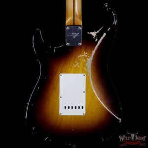 2014 Fender Custom Shop John Cruz Masterbuilt 1957 Stratocaster Relic Ash Body Maple Neck 2 Tone Sunburst - Image 6