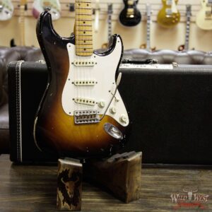 2014 Fender Custom Shop John Cruz Masterbuilt 1957 Stratocaster Relic Ash Body Maple Neck 2 Tone Sunburst - Image 12