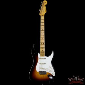 2014 Fender Custom Shop John Cruz Masterbuilt 1957 Stratocaster Relic Ash Body Maple Neck 2 Tone Sunburst - Image 4