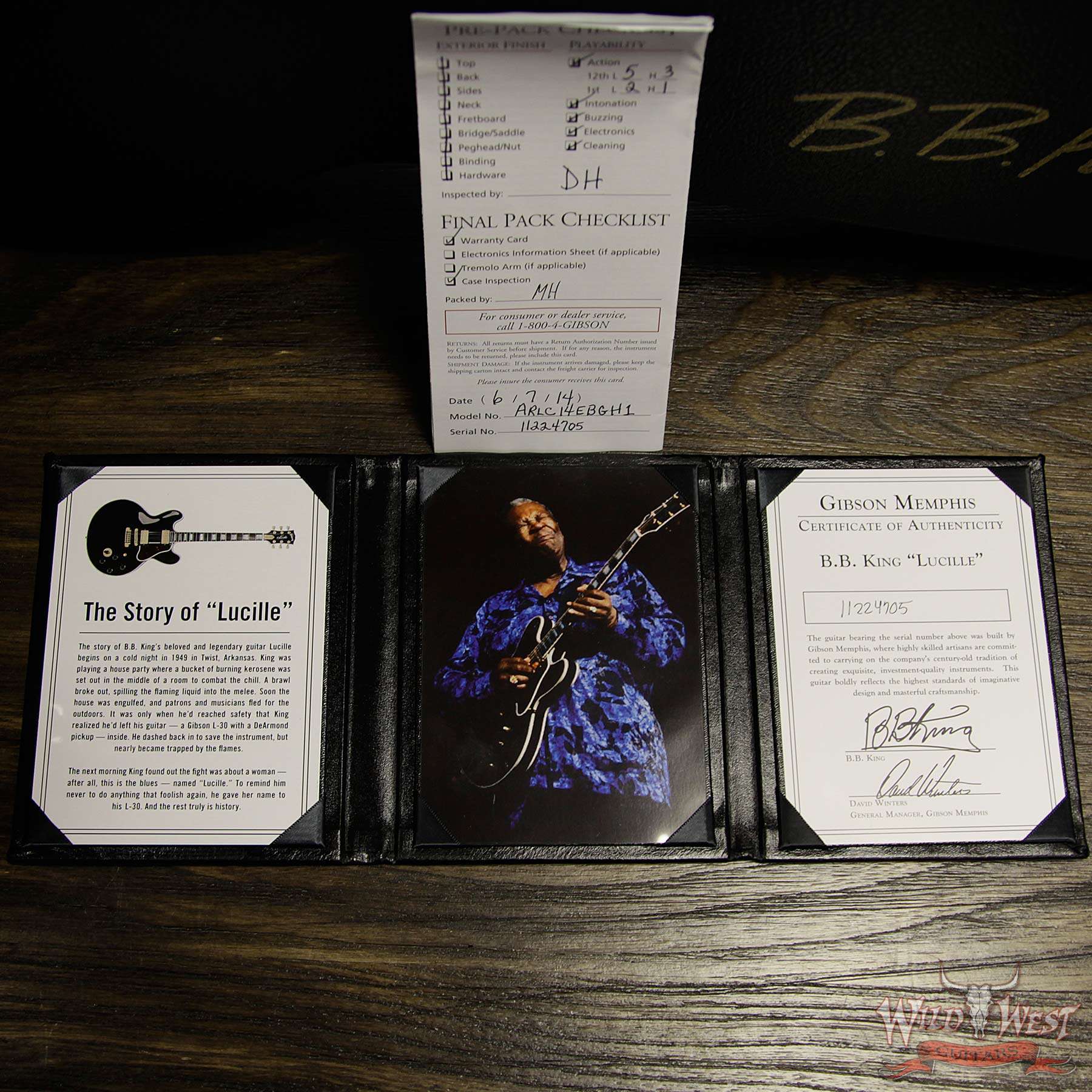 2014-gibsonmemphis-65thlucille-11224705-coa__wwg.jpg 2014 Gibson Memphis B.B. King Signature Lucille 65th Anniversary Ebony - Image 10