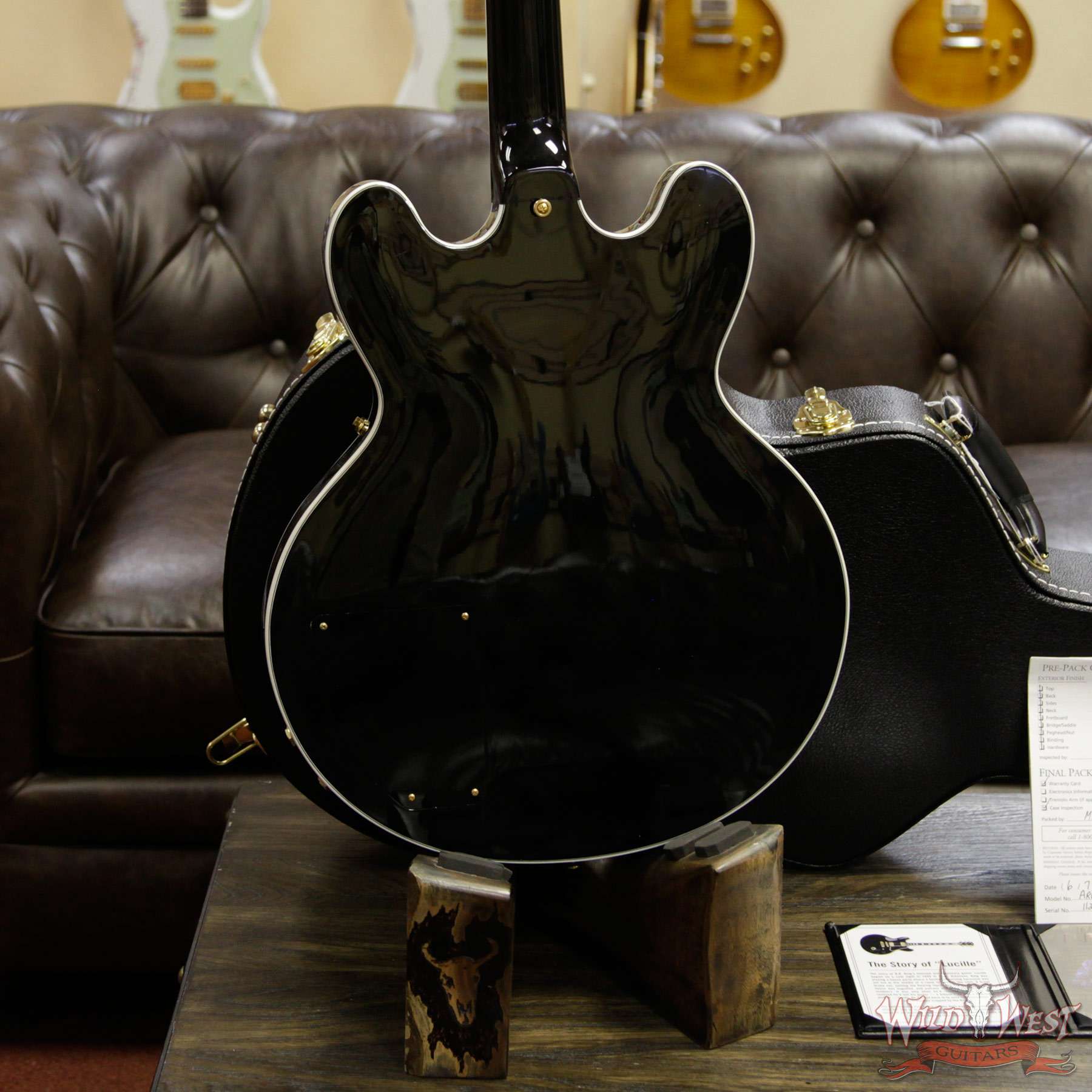 2014-gibsonmemphis-65thlucille-11224705-d4__wwg.jpg 2014 Gibson Memphis B.B. King Signature Lucille 65th Anniversary Ebony - Image 9