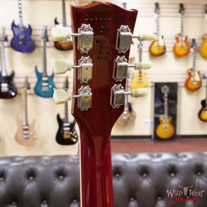 2016 Gibson Legacy Archive Les Paul Joe Bonamassa Tomato Soup Burst Limited Edition Signature Model Prototype Guitar with Joe Bonamassa signed Case - Image 9