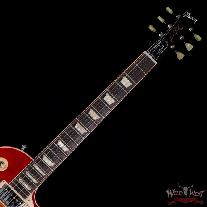 2016 Gibson Legacy Archive Les Paul Joe Bonamassa Tomato Soup Burst Limited Edition Signature Model Prototype Guitar with Joe Bonamassa signed Case - Image 4