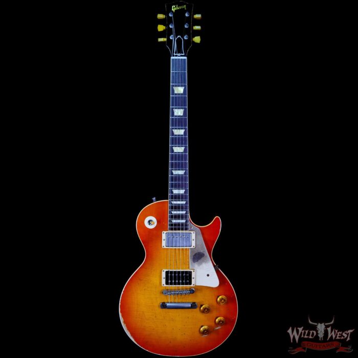 2017 Gibson Custom Shop True Historic Limited #46 of 50 Slash 1958 Les Paul “First Standard” #8 3096 Replica Aged Signed - Image 3