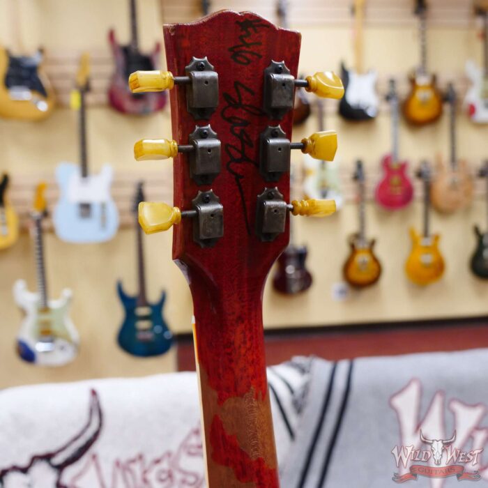 2017 Gibson Custom Shop True Historic Limited #46 of 50 Slash 1958 Les Paul “First Standard” #8 3096 Replica Aged Signed - Image 15