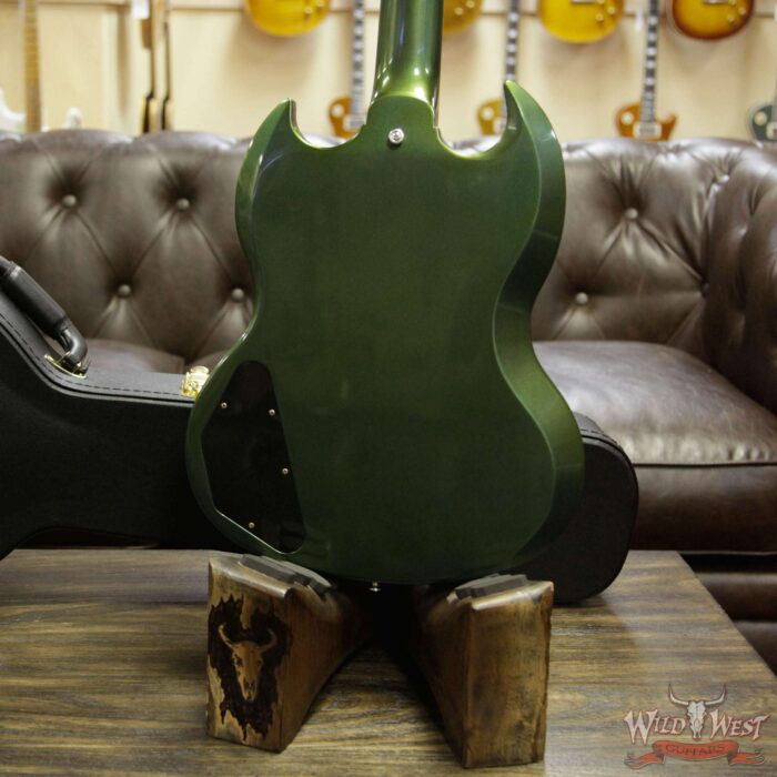 2018 Gibson Custom Shop 1961 SG Standard Antique Metallic Teal VOS - Image 12